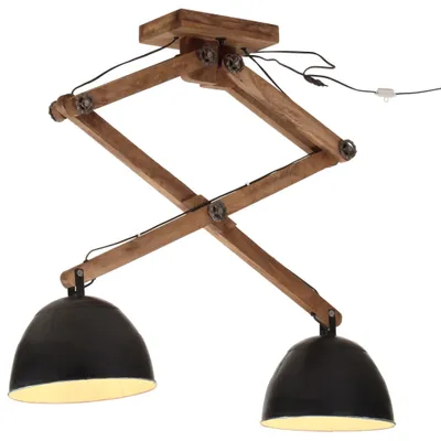 Obrázok produktu pre Závesná lampa 25 W čierna 29x18x85 cm E27