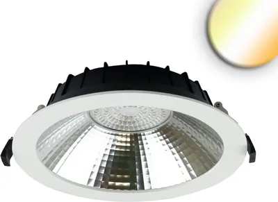 Produktbild von ISOLED LED Downlight Reflektor 9W, 60°, 150lm/W, UGR<19, Colorswitch 3000/4000/6000K, dimmbar