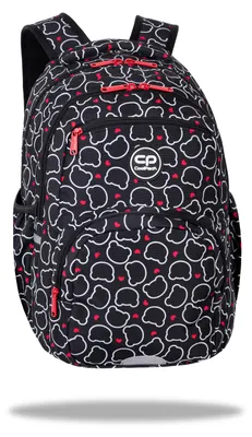 Produktbild von CoolPack Schulranzen Stoff schwarz, rot