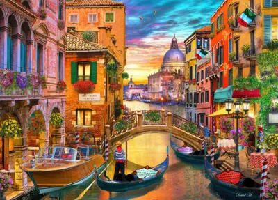 Immagine prodotto di Bluebird Puzzle Puzzleteile Canal Grande Venezia - 1500 Stück