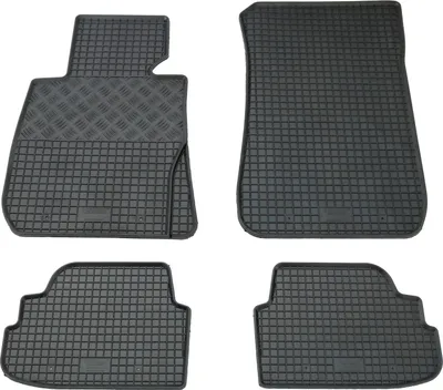 Produktbild von Rigum Gummi Fußmatten Set für 1er BMW E81 / E82 / E88, Bj. 2005-