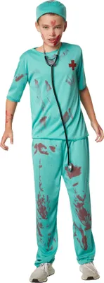 Produktbild von dressforfun® Jungenkostüm Gruseliger Zombie Arzt