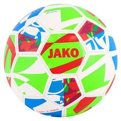 Zdjęcie produktu dla Jako River 290G (rozmiar 3) Lightball - biały / neonowy zielony / czerwony