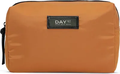 Productafbeelding van DAY ET toilettas Gweneth Classic Beauty Cosmetic Bag Caramel bruine