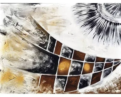 Obrázok produktu pre Maľovaný obraz Abstrakcia sieť 60x80 cm
