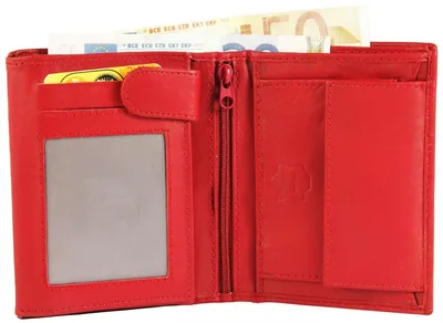 Produktbild von Excellanc Herren Geldbörse aus Echtleder. Format 10 x 12 cm.