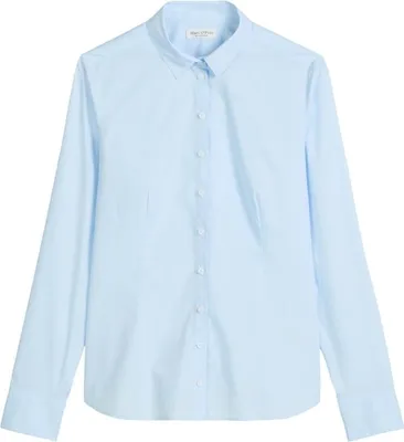 Produktbild von Woven Blouses Longsleeve 5557 Airblue Größe 46