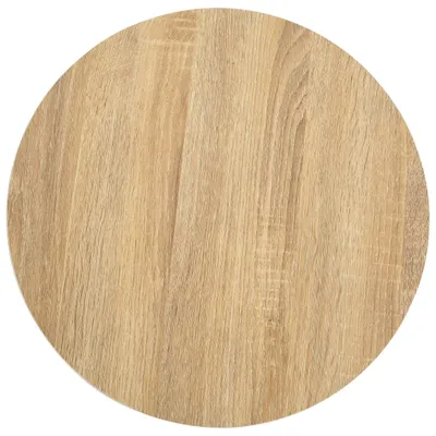 Image de vidaXL Table de bistrot marron clair 40 cm MDF