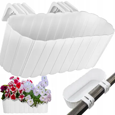Obrázek produktu pro Květináč Prosperplast | Boardee | Bílá | 40 cm