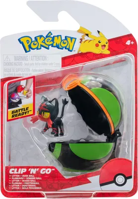 Produktbild von Boti Pokémon Clip 'n' Go Liten Dusk Ball Play Set, 2dlg.