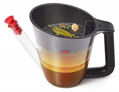 Image de Filtre à vin de cuisine, 1 litre, blanc/noir