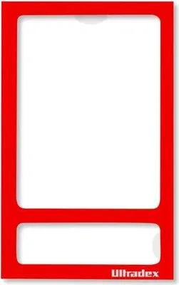 Produktbild von Fototasche magnetisch ohne Rückwand 70x113mm rot VE=5 Stück