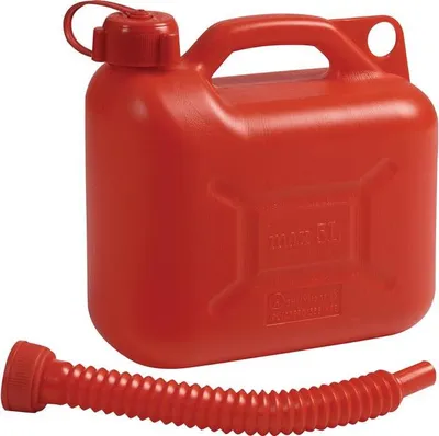 Produktbild von NOW Transportkraftstoffkanister Inh.5l rot HD-PE L265xB135xH270mm - 4000819003