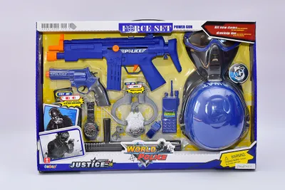 Immagine prodotto di MAC TOYS Set polizia con elmetto
