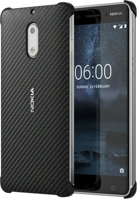 Immagine prodotto di Nokia Carbon Fiber Design Case CC-802 custodia per cellulare Cover Nero
