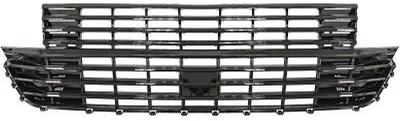 Kühlergrill Sportgrill ohne Emblem SCHWARZ GLANZ für VW T6.1 ab 2019 – Produktansicht