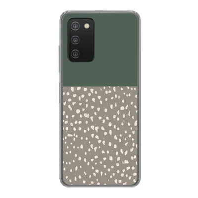 Produktbild von MuchoWow® Handyhülle Schutzhülle Hülle für Samsung Galaxy A53 5G Polka dot - Grün - Muster Silikon Softcase Handy Hülle - Schutzabdeckung
