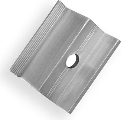 Produktbild von Sunex Aluminium Solar Endklemme PV Solarpanelen Befestigung Photovoltaik Randklemme Montageschiene Zubehör für Modulhöhe 35mm Solarmodul halterung