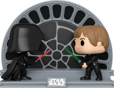 Immagine prodotto di Figura POP di Darth Vader contro Luke Skywalker per il 40° anniversario di Star Wars