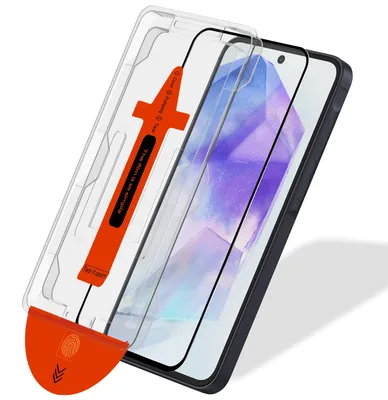 Produktbild von 1-Pack Samsung A55 Displayschutzfolie - Gehärtetes Glas | [Automatische Installation] - Blasenfrei