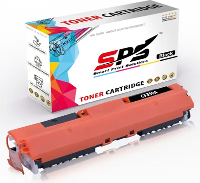 A toner cartridge and its packaging are displayed against a white background.
