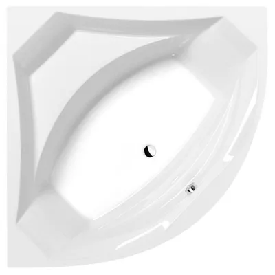 Immagine prodotto di Vasche da bagno Polysan - Vasca da bagno angolare ROSANA, 1400x1400x490 mm, bianco 64119
