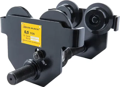 Produktbild von Delta Handfahrwerk Schwarz Tragkraft 0,5t