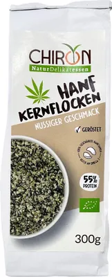 Obrázok produktu pre *Najlepšie do 21.03.2024* CHIRON Naturdelikatessen organické konopné semienka organické 300g vrecko