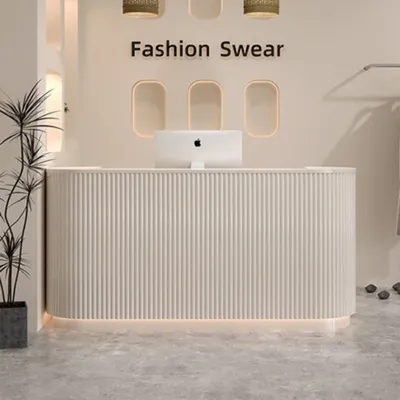 Produktbild von Geschäft Salon Empfangstisch Theke Tresen Kasse Laden Beige 100*60cm