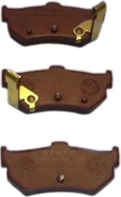 Produktbild von Japanparts PP-800AF Bremsbelagsatz, Scheibenbremse - (4-teilig)