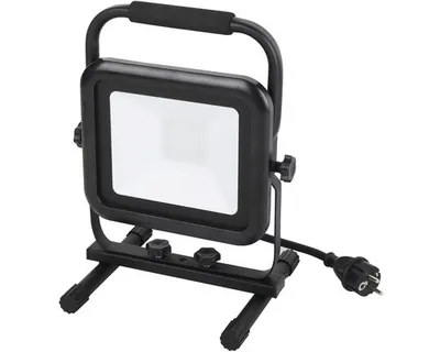 Obrázok produktu pre LED reflektor Panlux IP44 50W 4000K 2x zásuvka, čierny