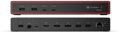 Produktbild von Lenovo ThinkPad Smart Dock 7500 Gen 2 - Dockingstation - Thunderbolt 4 - HDMI, DP, Thunderbolt 4 - 2.5GbE - 135 Watt