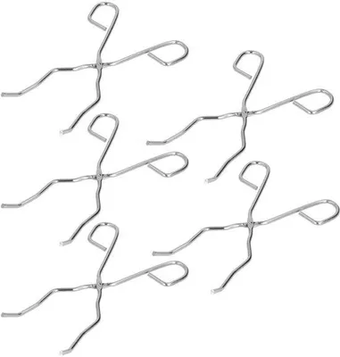 Produktbild von Laboratoriumsmeltkroestangen aus Edelstahl, Set von 5 Stücken