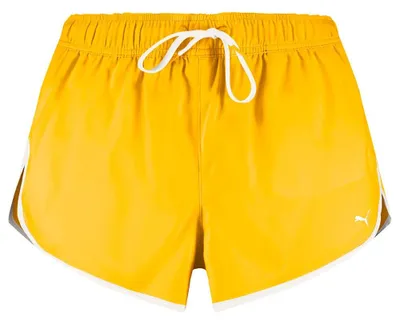 Produktbild von Puma Damen Woven Bikini Bottoms, Sun Orange, S EU