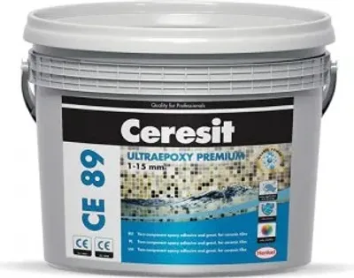 Obrázok produktu pre Ceresit Škárovacia hmota Ceresit CE-89 ULTRAEPOXY Premium 2.5kg, farba Toffi, hmotnosť 2.5 kg