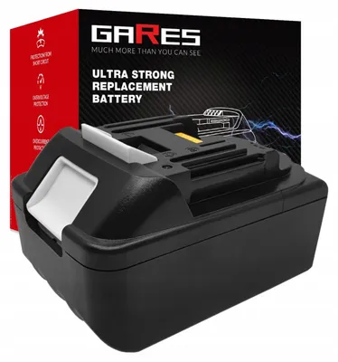 Zdjęcie produktu dla GARES Akumulator Bateria do elektronarzędzi Makita DUB362Z DDF453Z BTW251X DTW1002Z | 18 V 5.2Ah | Wydajne Ogniwa High-Performance Zamiennik Premium | Wysoka Moc i Trwałość |