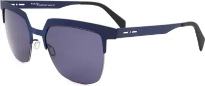 Produktbild von Italia Independent I I MOD METAL 0503 CracklÉ dark blue 52/19/140 Damen Sonnenbrillen