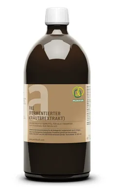 Produktbild von Multikraft FKE (Fermentierter Kräuterextrakt) 1 Liter Ergänzungsfuttermittel für Haus- und Nutztiere