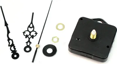 Produktbild von Silent Quartz Wall Clock Movement Kit Teile Werkzeug mit Zeigern für DIY Kreuzstich