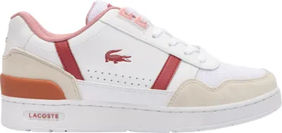 Image de Lacoste - Baskets pour enfants "T-Clip" GT1692 (38,5 EU) (Blanc/Rose)
