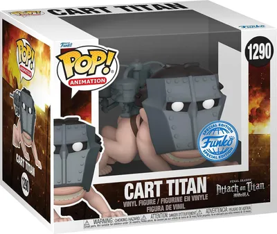 Produktbild von Funko Pop! Attack on Titan - Cart Titan #1290 Exclusive