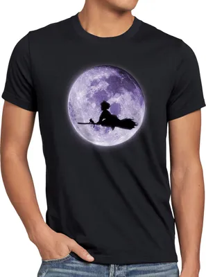 Produktbild von style3 Kikis Delivery Herren T-Shirt majo no kleiner lieferservice hexe takky?bin
