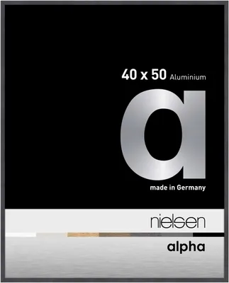 Obrázok produktu pre Hliníkový obrazový rám Nielsen Alpha 40x50 cm sivý