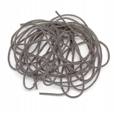 Image de MIXFORM Fil de cannetille pour broderie Gris clair 1.2mm