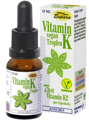 Produktbild von Vitamin K-Tropfen vegan, 15 ml TRO