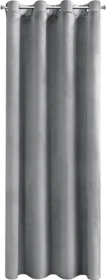Produktbild von Eurofirany 373418, Durchscheinend, Grau, Monochromatisch, Öse, 1400 mm, 2500 mm