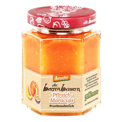 Obrázek produktu pro Ovocná pomazánka - broskvovo-pasířská 200g