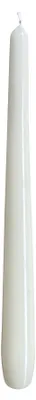 Produktbild von Gelackte Spitzkerzen Elfenbein 240 x Ø 23 mm, 12 Stück