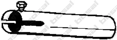 Produktbild von Bosal Abgasrohr Hinten 328-187