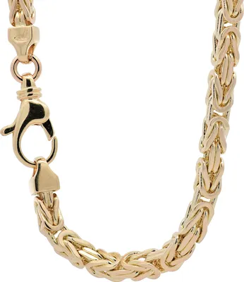 Produktbild von Goldkette Königskette Länge 50cm - Breite 3,5mm - 750-18 Karat Gold